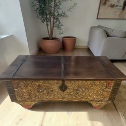 Rustic Trunk Coffee Table