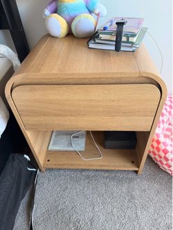 Mid century modern nightstand