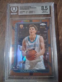 Kon Knuepell Topps Chrome Orange Basketball Border /25 Rookie Card