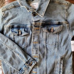 Boys Denim Jacket, Size 18