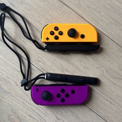 Nintendo Switch Joy-Con’s Orange & Purple 