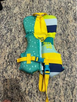 Hyperlite Infant Life Jacket Vest <30 lbs US Coast Guard Approved Wakeboard Boat PFD