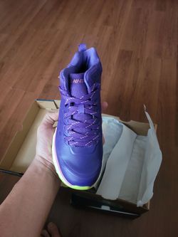 Hi-Tec Purple High-Top Sneakers