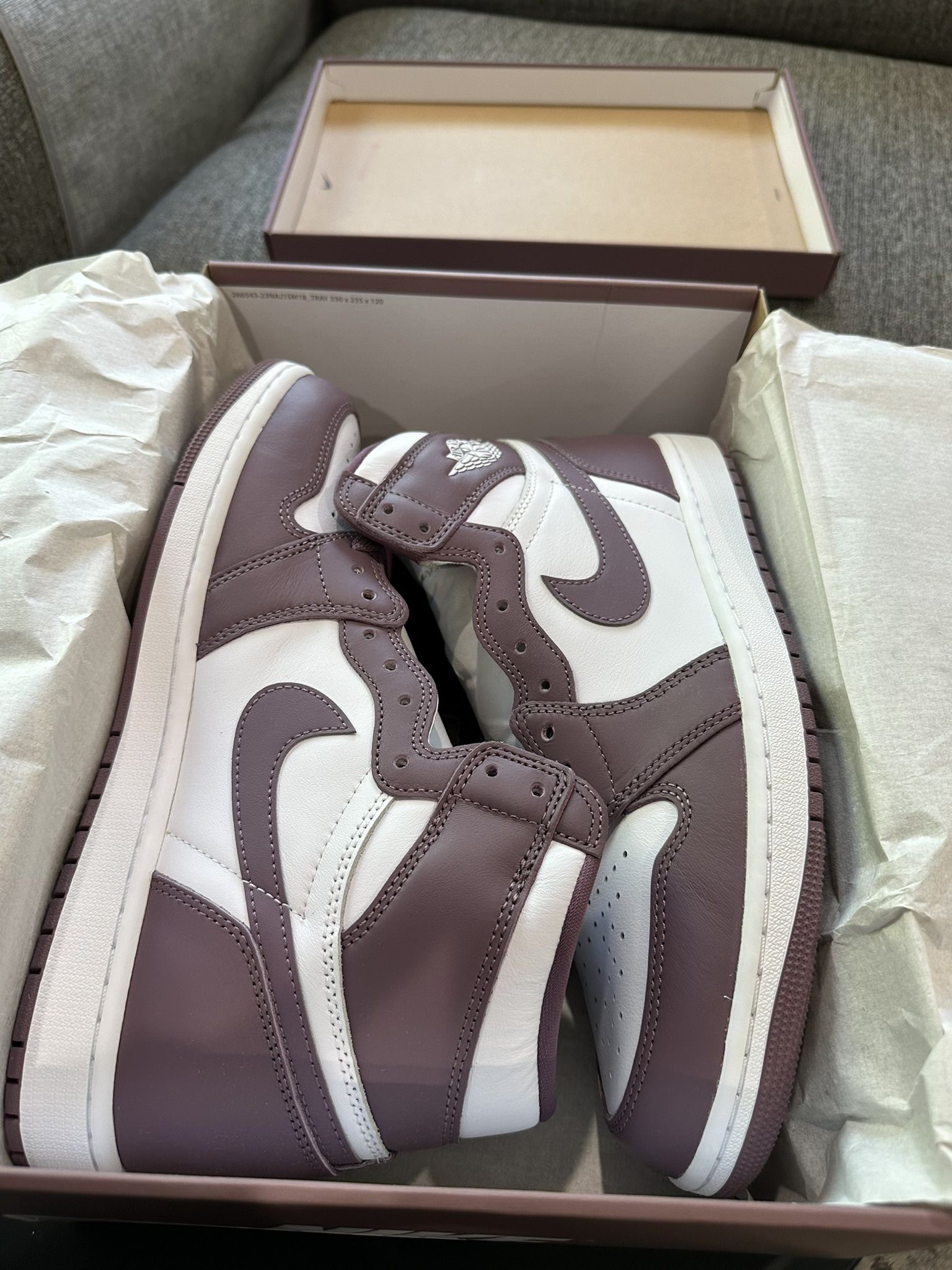 ‼️NIKE Jordan 1 Retro High OG Mauve Size: US M 10.5 Brand new with box
