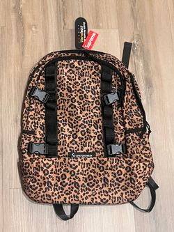 Supreme Cordura Backpack Leopard Print