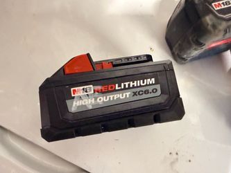 Milwaukee battery XC6