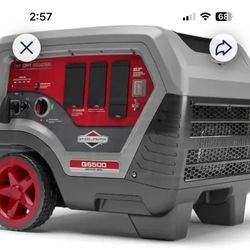 For sale - Briggs & Stratton Q6500 Generator 