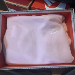 Pink Nike hoodie brand new size L