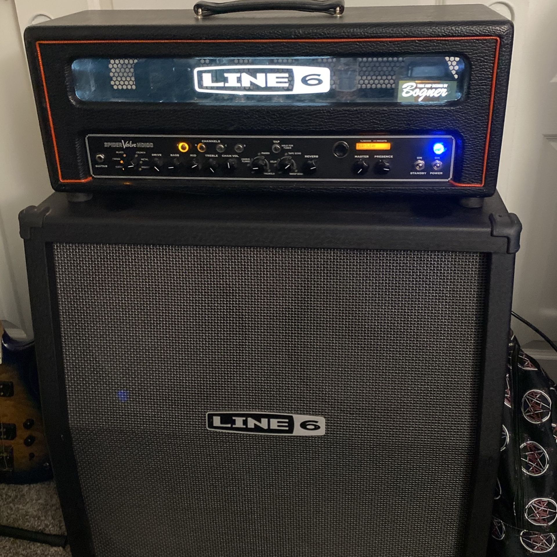 Tube Line 6 Bogner Head Only No Cabinet Electric Guitar Amp Amplifier Tube Digital For Sale In 1706