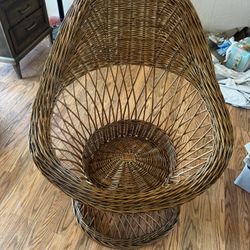 Vintage Wicker Chair