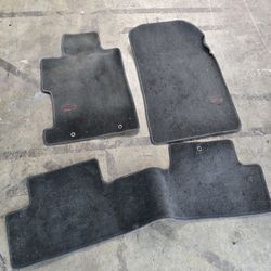 06-11 civic si fg2 2008 Coupe oem floor matts complete parts