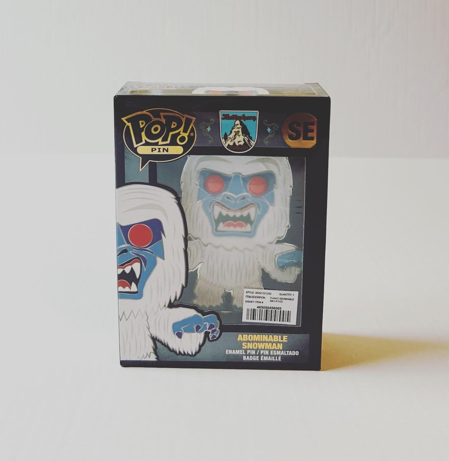 Funko POP! Disney Matterhorn Bobsleds Abominable Snowman Jumbo Pin