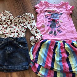 Skirts & Tops (2T & 4T)