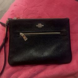Coach hand purse