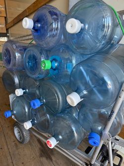 5 gal Water Bottle, BPA Free, Durable, for Top and Bottom Load Water Dispensers