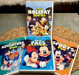 Walt Disney’s Classic Cartoon Favorites DVDs (4) Disney DVD