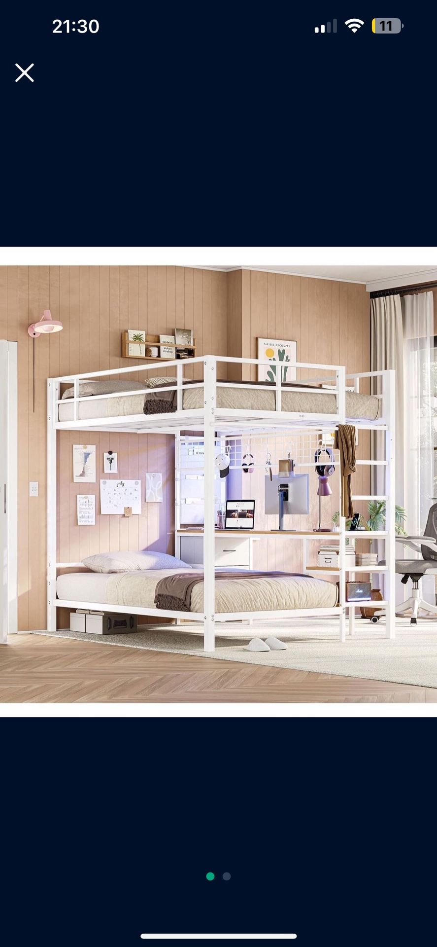 Full Over Twin Bunk Bed