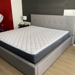 Modern Storage Bed Frame – Like New – $600 (Originally $1200) Modani Designer Bed – Mattress Not Included