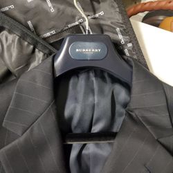 Burberry Suit Jacket And Pants
