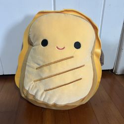 Squishmallow 11 Inch Grilled Cheese, New With Tags!
