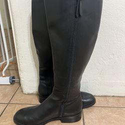 Women’s Cole Hahn Black Leather Boots SZ5B