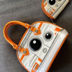 Bb8 Loungefly Handbag And Coin Purse Starwars