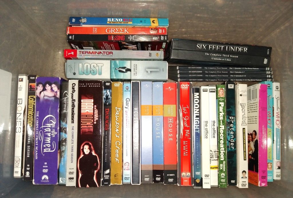 Huge Assortment Of T.V. Series Boxed Sets!