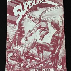 Superworld Vintage Roleplaying Game RPG by Steve Perrin Chaosium 1982 Excellent
