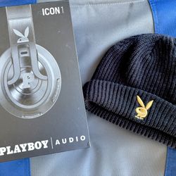 Play Boy Limited Edition Headphones And Beanie