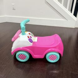 baby ride Pink Minie mouse theme