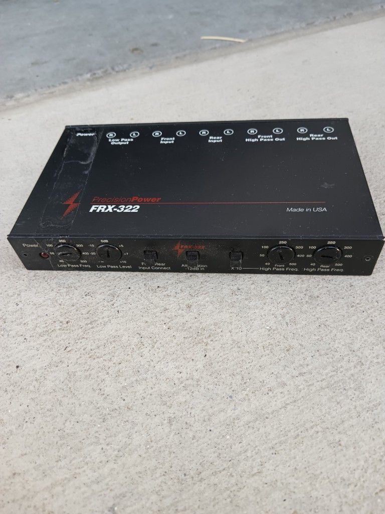 Precision Power A404.2 Amp & FRX 322 Crossover