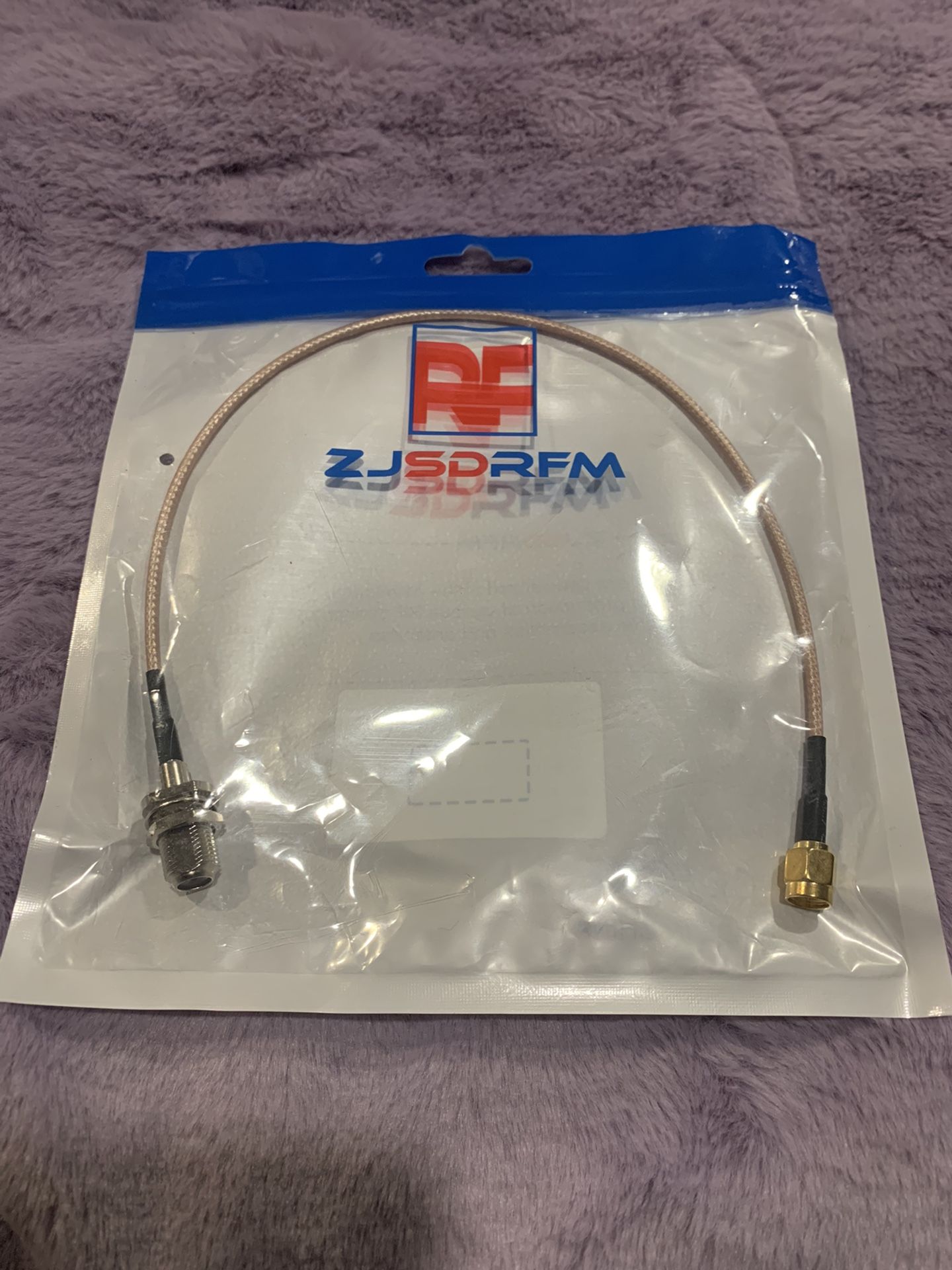 12” Coaxial Cable Male To Female