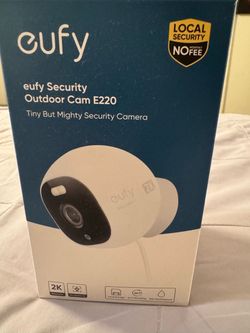 Eufy outdoor camera -new