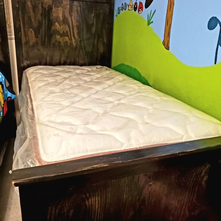 Indestructible Solid Wood Twin Bed Sets