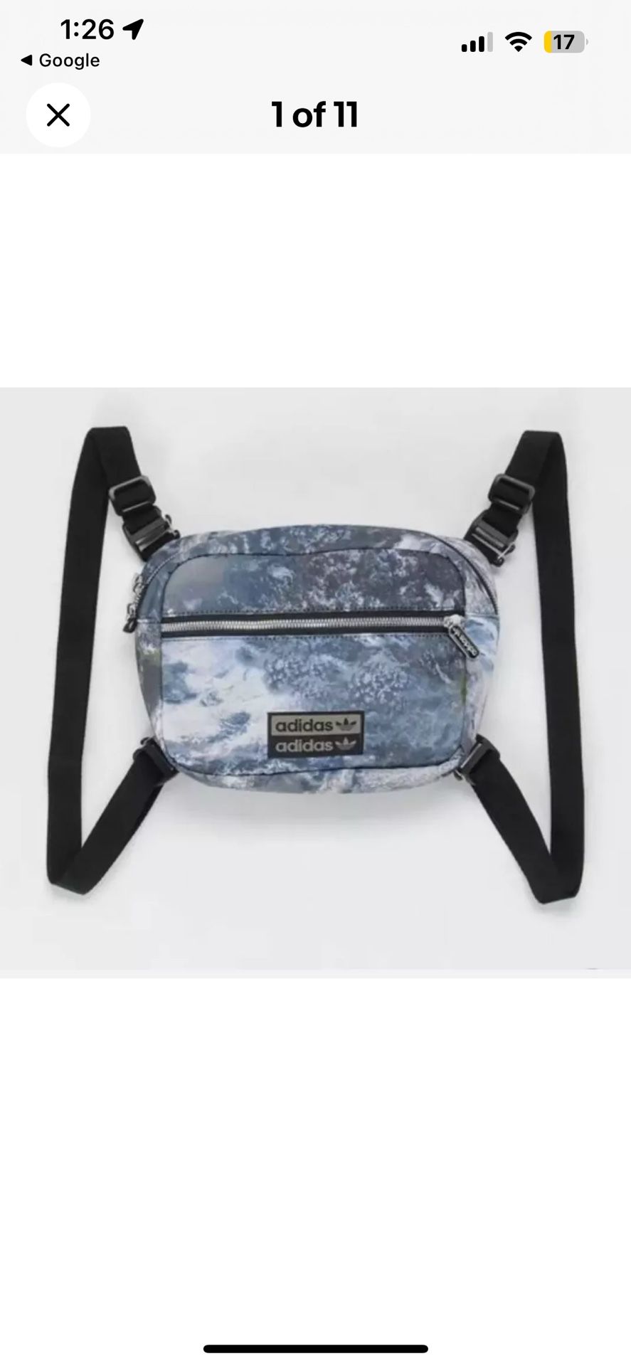 adidas Unisex Originals R.Y.V. Chest Rig Shoulder/Crossbody Bag Multicolor