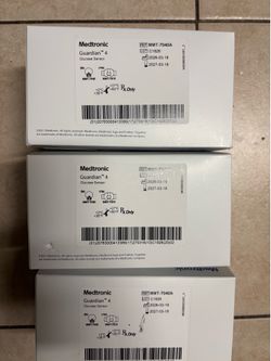 Medtronic Guardian 4 Brand new (3 boxes) exp 03-27 OBO