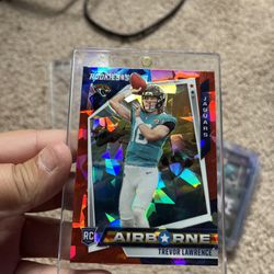 Trevor Lawrence rookie cracked ice