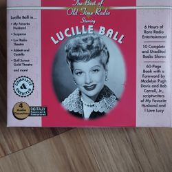 Best of Lucille Ball Old Time Radio Spirits Audio Tapes 6 Hour Unused Unedited