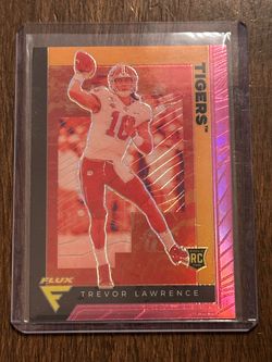 Trevor Lawrence Flux Rookie Card