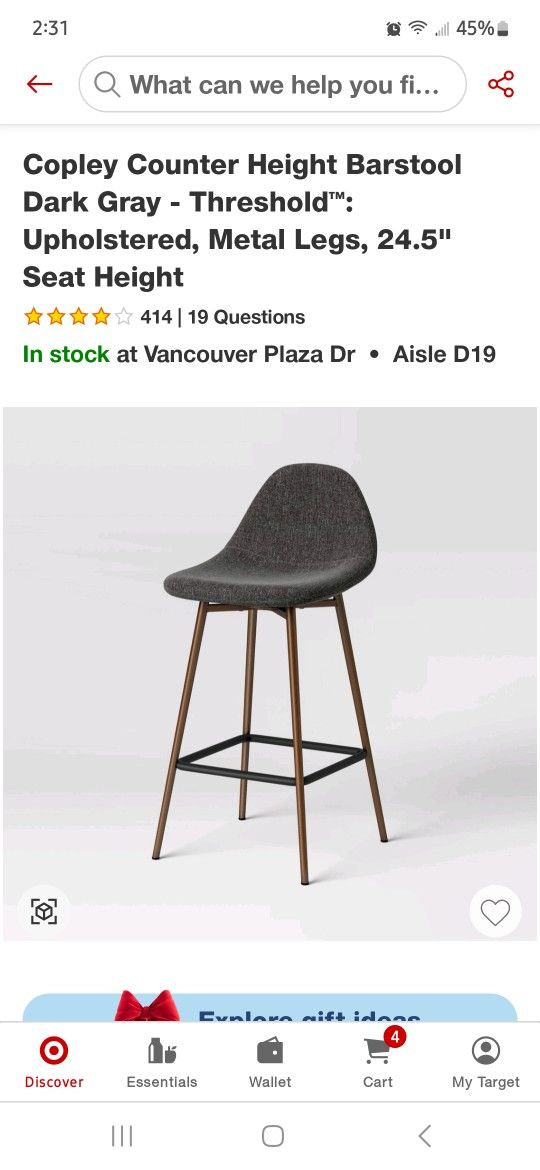 Pair Of Counter Stools