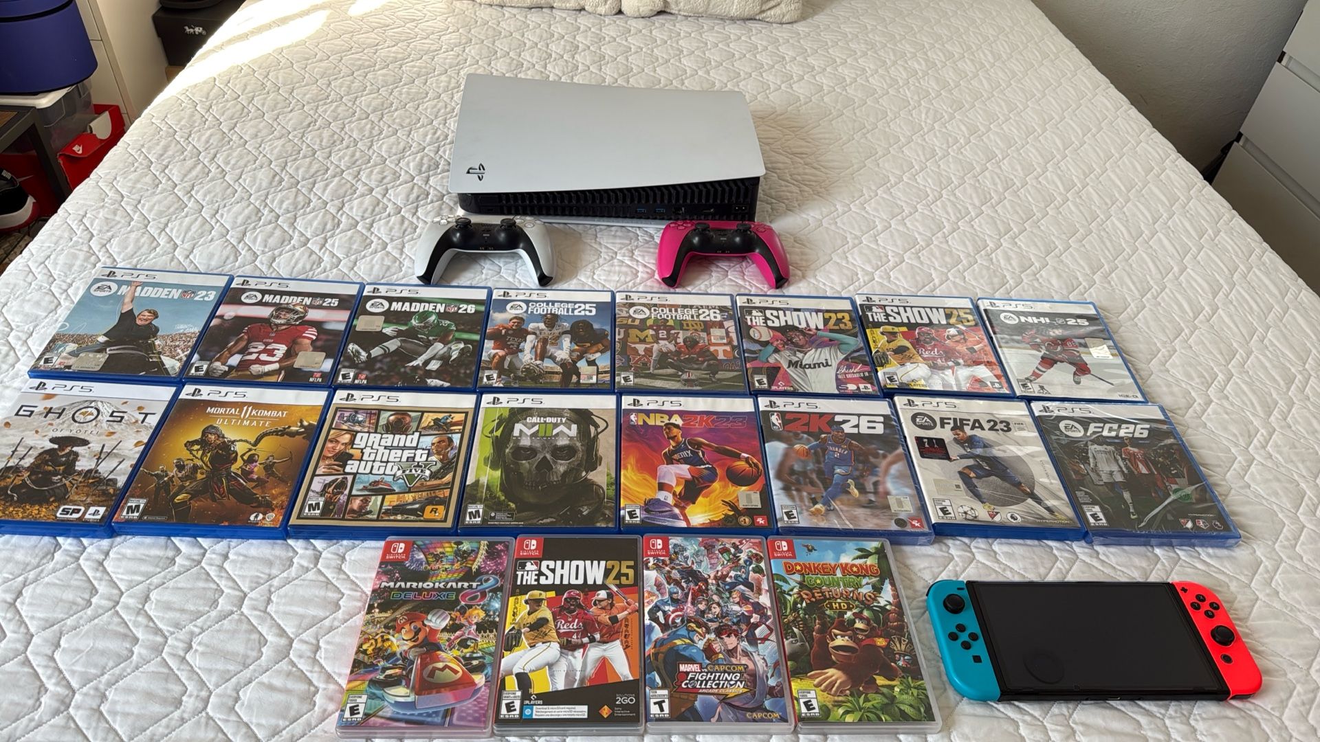 Bundle Ps5 And Nintendo Switch