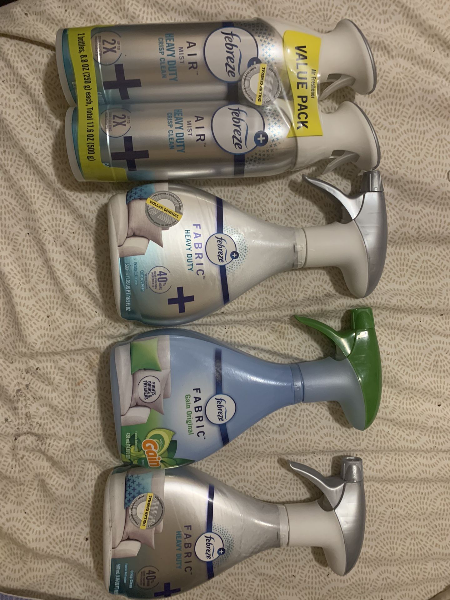 Fabric Heavy Duty Febreze All For $32