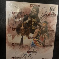 3 Faces Of Foley Signed 11x14