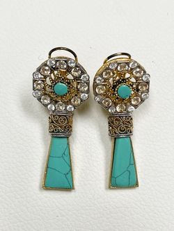 Pakistani Beaded Embellished Earrings 
