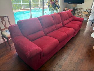 FREE red sauce sofas