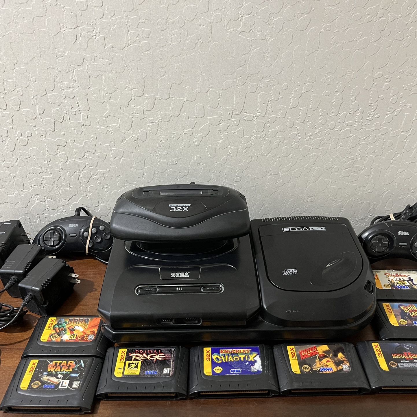 Sega Genesis Sega CD Sega Genesis 32X All In One Retro System for