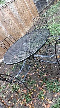 mesa de patio
