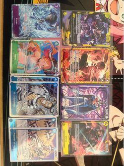 Op-16 The Time of Battle One Piece Card Game Lot