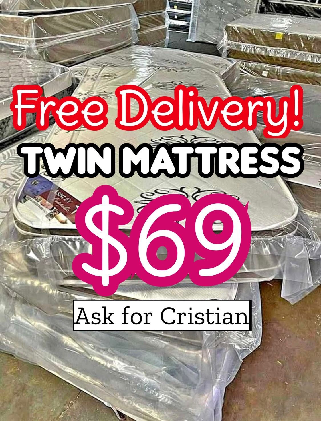 New mattresses Twin mattress Colchon individual Colchones nuevos Twin beds Camas twin