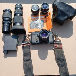 Chinon SLR 35 MM Camera